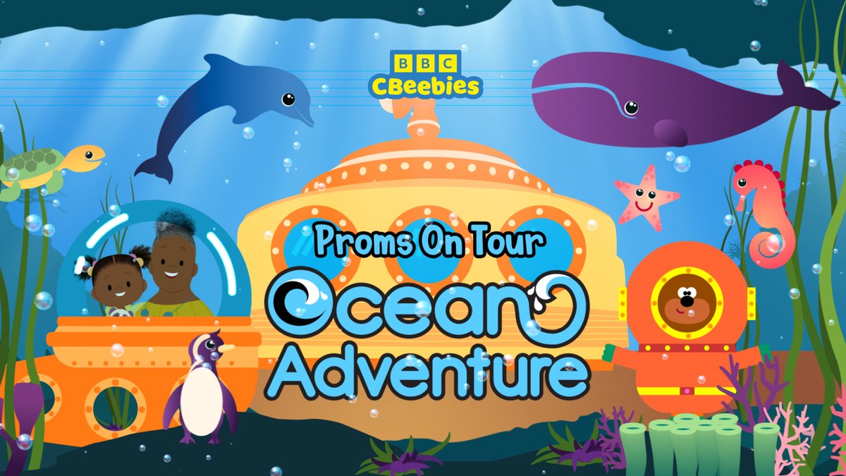 All aboard for a fun-filled CBeebies musical Ocean Adventure for all the family! Take a deep breath and dive underwater in the concert hall submarine with its musical crew, the BBC National Orchestra of Wales 🌊 🗓️ Sat 1 Jun 2024 🎫 atgtix.co/4a2EkLv