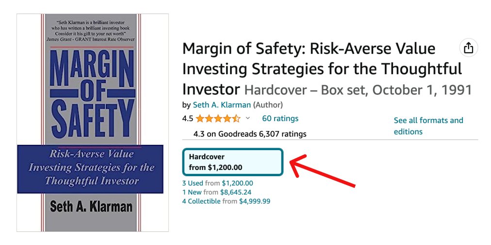 Margin of Safety is an INCREDIBLE investing book. But a used copy costs $1,200! Here are 20 short lessons from this classic book (for free):