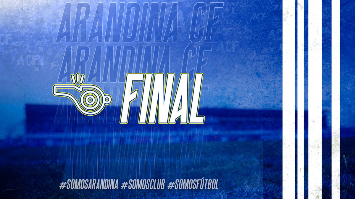 ⏱’ | FINAL DEL PARTIDO en Aranda Victoria sufrida ante el @MarinoLuanco gracias a los goles de @_Kevinmanzano y @varona98 en un partido vibrante en el que la gente disfrutó en la grada. Ahora, a comer en familia. 😄 @ArandinaCF 2️⃣ @MarinoLuanco 1️⃣ #somosArandina #SegundaRFEF