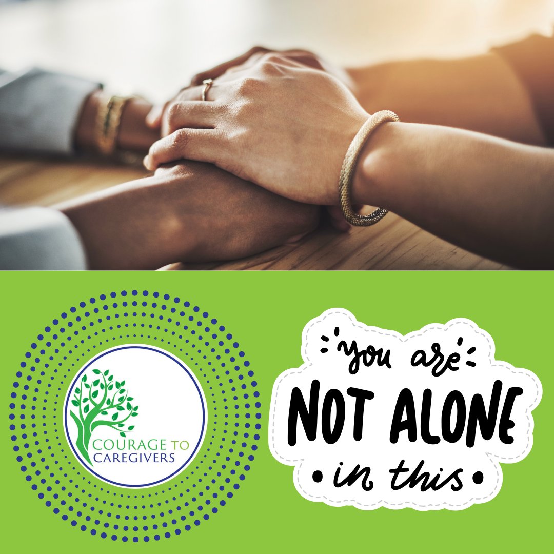 If you struggle with they 'why ME?' ... consider 'why NOT me?'​​​​​​​​​ 

We're here for you - you are never alone. 

#caregiversupport #burnoutprevention #commonhumanity #youarenotalone