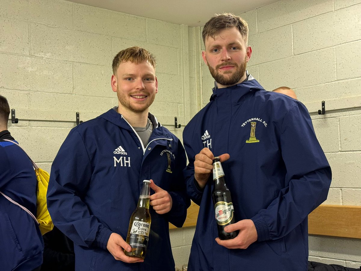 🍾 Today’s MOTM awards in our double header!

Game 1 - Max Hague
Game 2 - Tom Hague 

#TFCWED #TettenhallFC