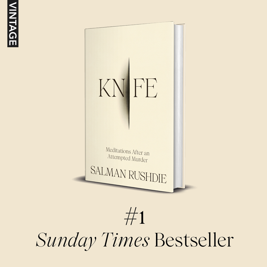 Number 1 Sunday Times Bestseller in Non-Fiction! ‘Part thriller, part love story, part celebration of literature, it’s an incandescent book.’ Get your copy: bit.ly/KnifeSR