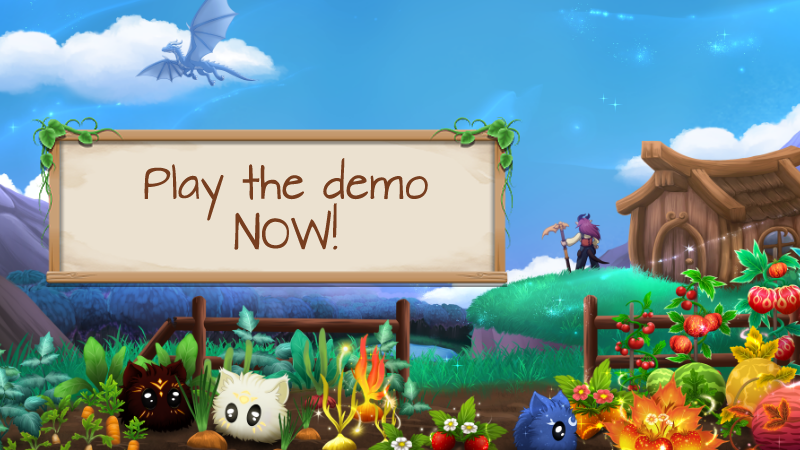 The demo is available! 
Enjoy! ❤️

store.steampowered.com/app/1906970/Ma…

🎉🎉🎉🎉🎉

#cozygames #indiedev #indiegames