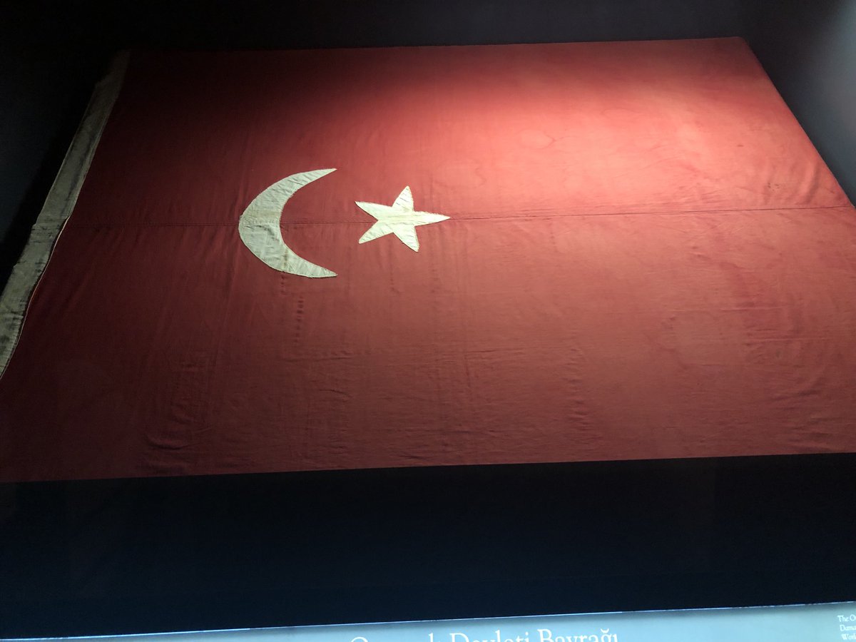 Osmanlı Devleti’nin kullandığı Türk Bayrağı #Kurtuluş #Savaşı #Müzesi