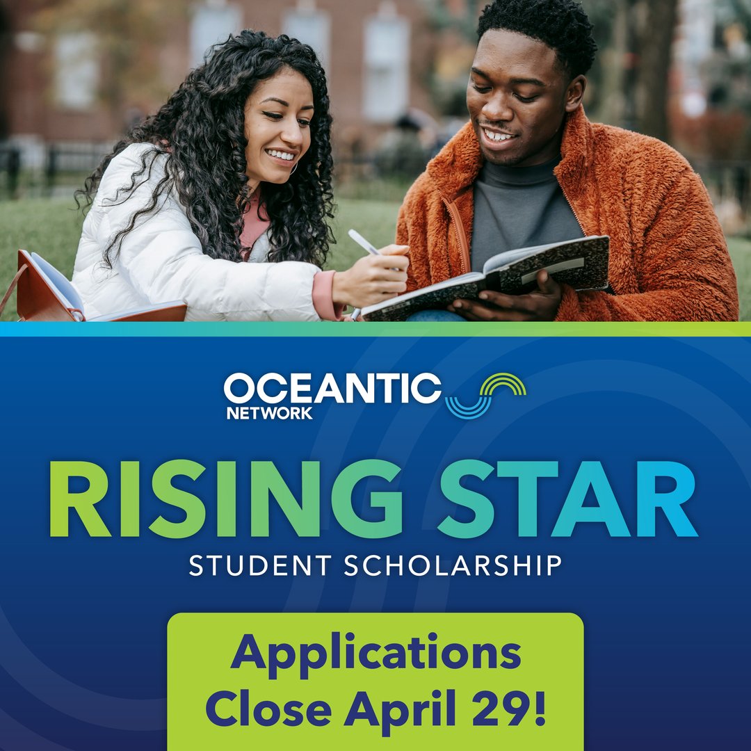 📣 Attention! Tomorrow is the last day to apply for the Rising Star Student Scholarship! If you or someone you know is a college-bound high school senior who is interested in pursuing a career in offshore wind and ocean renewables energy apply now! bit.ly/3QmlBTd