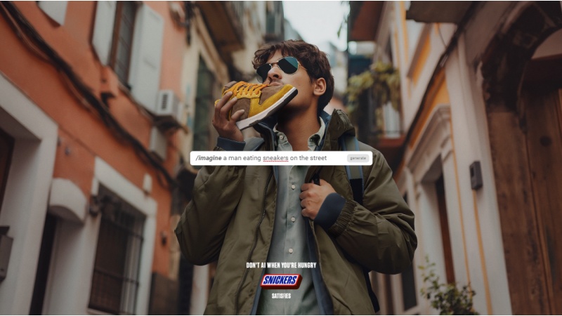 Snickers'dan uyarı: 'Açken prompt yazmayın' bit.ly/44jMn4k