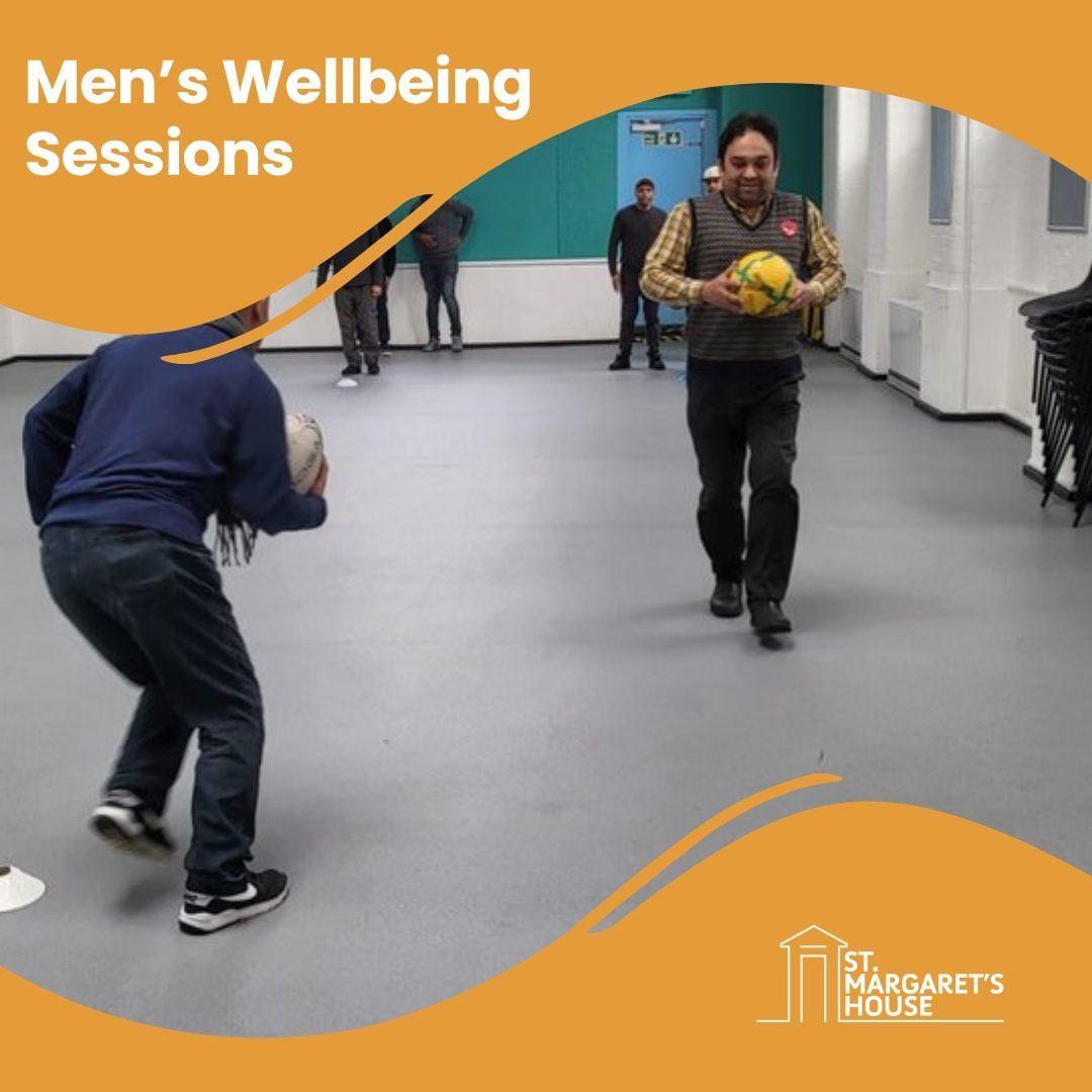 We are delighted to announce that our Men's Wellbeing Sessions are back!

Sessions take place every Tuesday in the Tramshed Community Hub, Digby Street. Arrive from 12.20pm, with an hour-long session of sports games and fitness activities taking place  from 12.30 - 1.30pm.