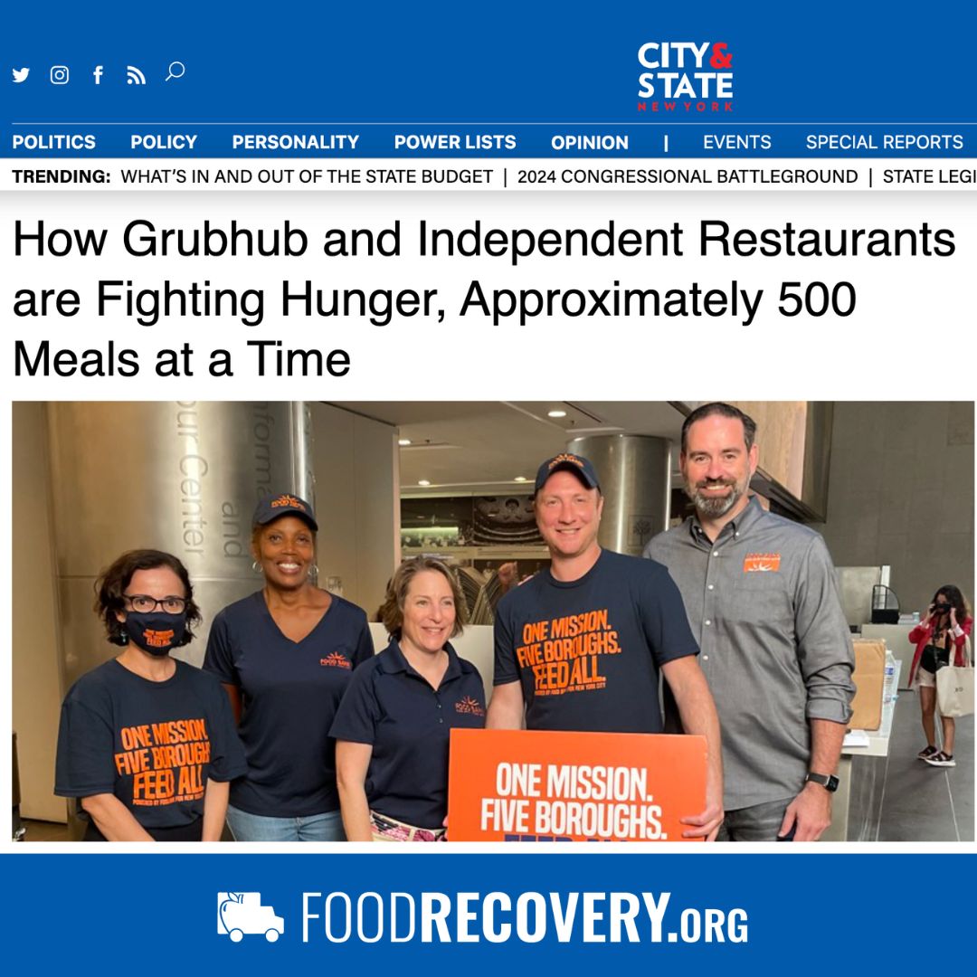 'In New York City, this has yielded more $5.8 million in grants to local nonprofits in the past four years, contributing to hundreds of thousands of additional meals served to those experiencing hunger and resulting in more than 560,000 pounds of food rescued....