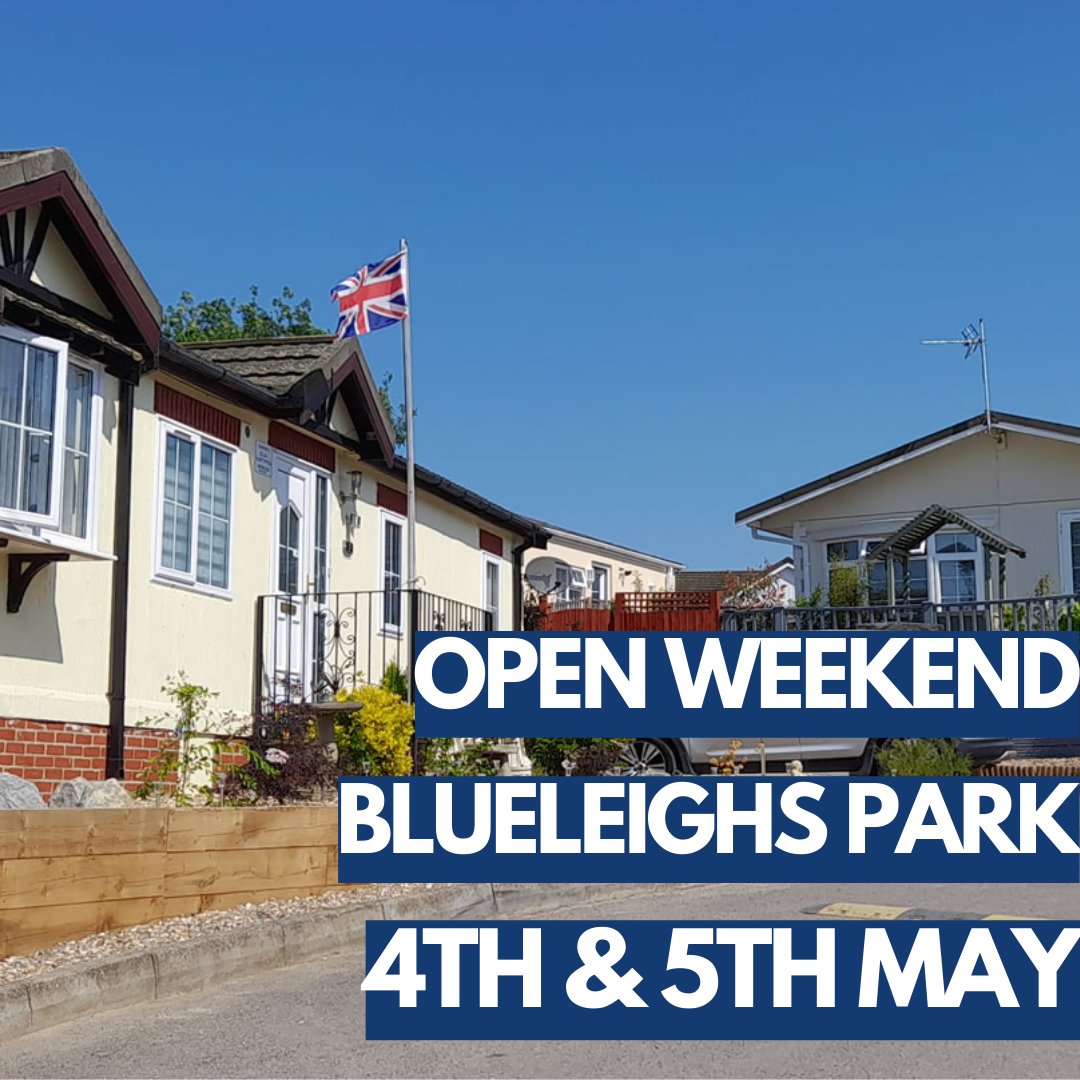 Open Weekend alert at Blueleighs Park (Ipswich) on May 4th & 5th. Stunning homes, vibrant community & beautiful setting.

Limited spots - Get in touch today to arrange a viewing. Call 0330 133 7300 or email enquiry@wyldecrestparks.com.

#Blueleighs #OpenWeekend #WyldecrestParks