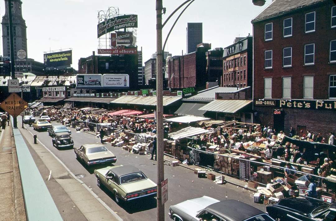 Haymarket Square 1973. (Ernst Halberstadt photo).