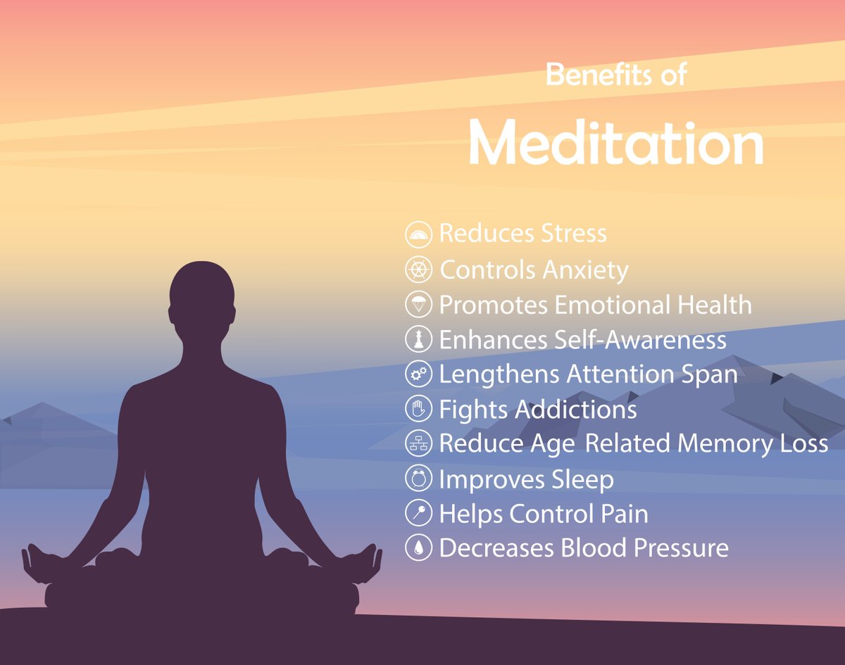 Meditation has many benefits for body, mind and soul.🙏 #Meditation #ThinkBigSundayWithMarsha #Thoughts