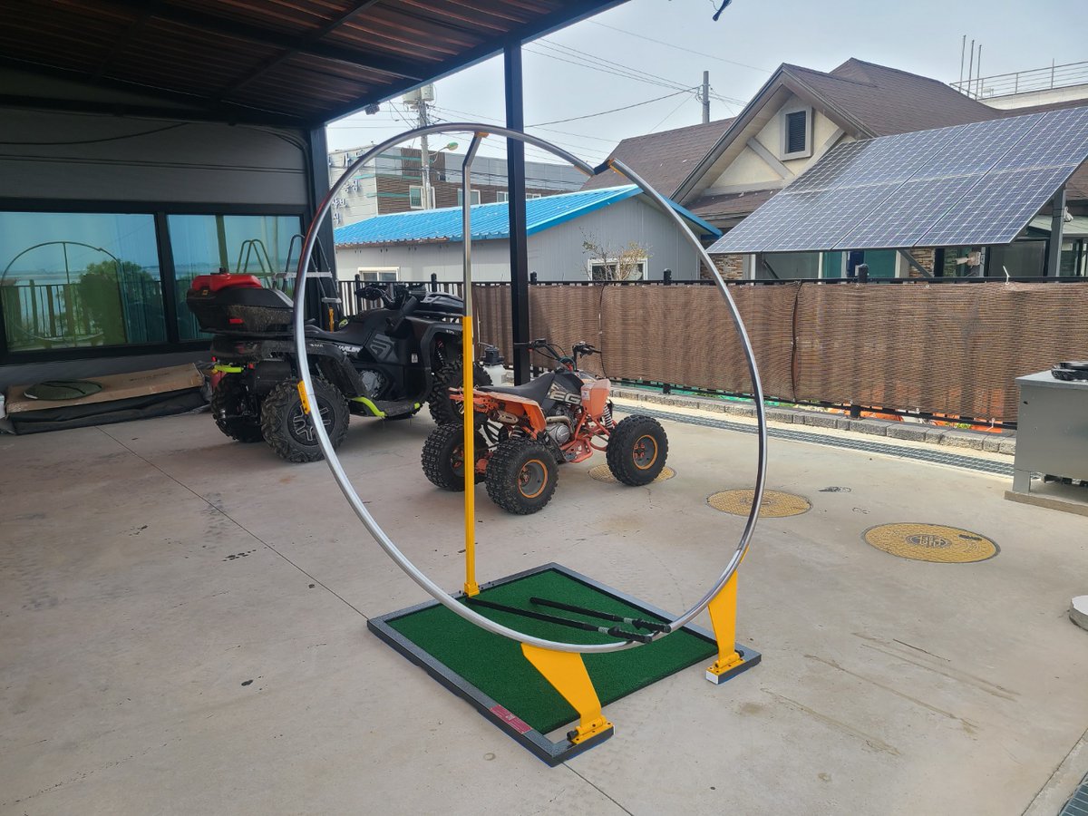 Proswing_Inc's tweet image. 올바른 드라이버스윙궤도 아이언스윙궤도로 연습하여 싱글가자~.^^

제품문의:1899-6637
#골프연습머신 연구제조 (주)프로스윙

#스윙플레인 #드라이버슬라이스교정 #골프스윙도구 #골프궤도기 #드라이버비거리연습 #아이언비거리연습 #드라이버궤도연습장비 #아이언궤도연습장비 #싱글골퍼연습기