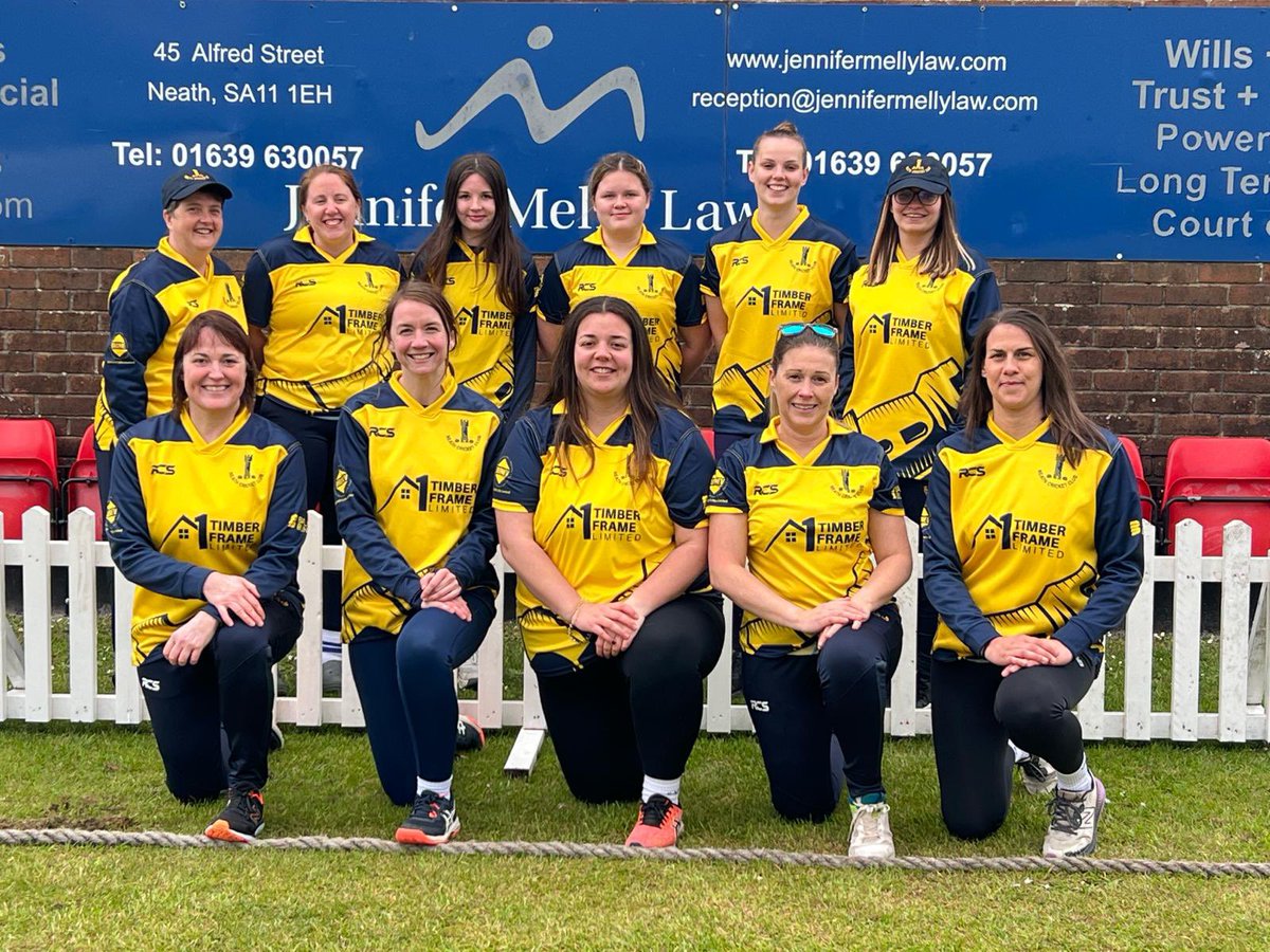 Yesterday our women’s team played their first game for Neath CC. Unfortunately they came up agonisingly short, but put in a great performance. If you’d like to get involved or want to find out more information about women’s cricket, get in touch 🙂🏏