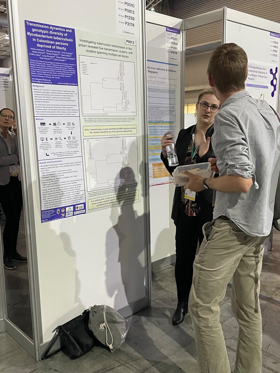 lab_rueda's tweet photo. Sharing our research #ECCMID2024 🎉
Our master student Ashley Heilmann received lots of questions and visitors https://t.co/4EGtz9nSRX