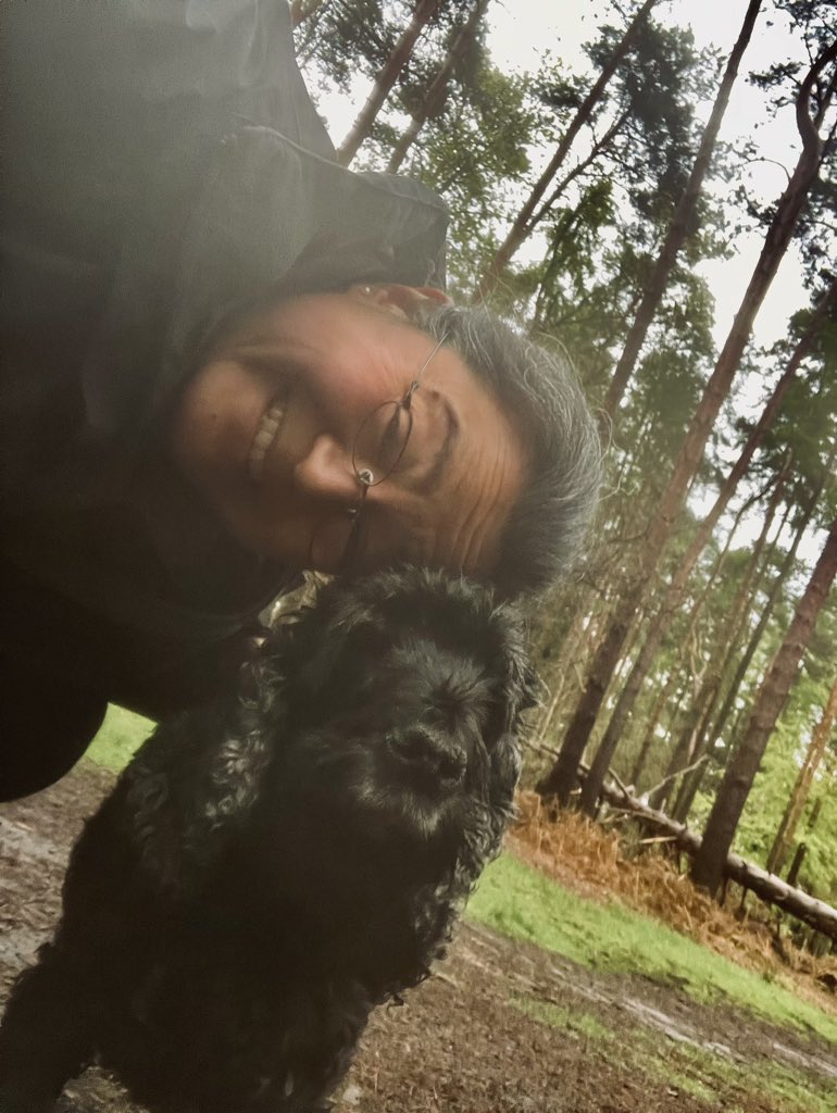 What we all needed #obieriwalks #chicksands #dogtherapy