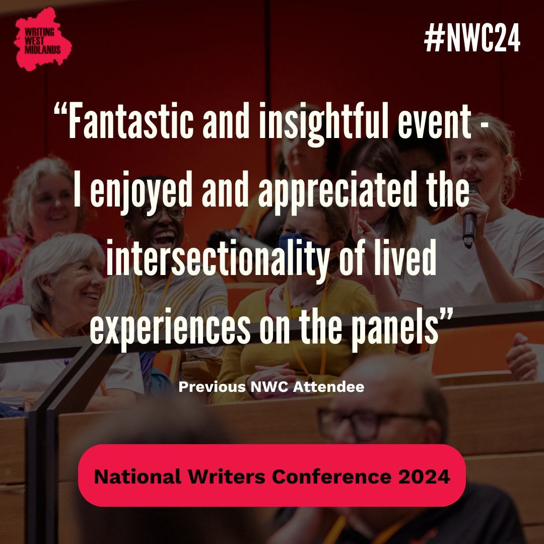 📣 Join us at National Writers Conference 2024 “Fantastic and insightful event – I enjoyed and appreciated the intersectionality of lived experiences on the panels”. Date: 29th June 2024, 10am - 4pm 🎫To find out more and book your place, click here: buff.ly/3TCHEpu