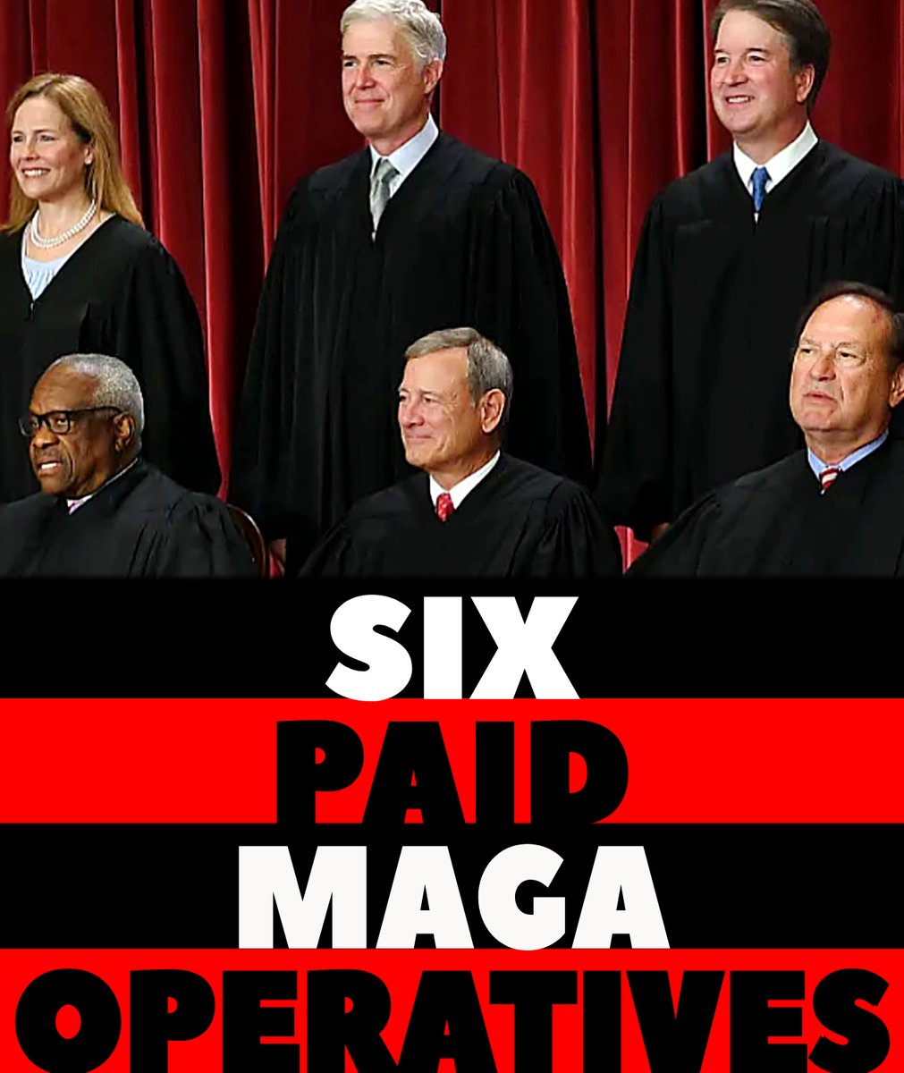 🟥🟥🟥
Trump already got a win from SCOTUS in the DELAY of the DC trial by his raising an outlandish immunity claim. Now his ploy is poised to destroy our system of checks and balances core to our democracy, thanks to venal and spineless members of the Court
—@AWeissmann_