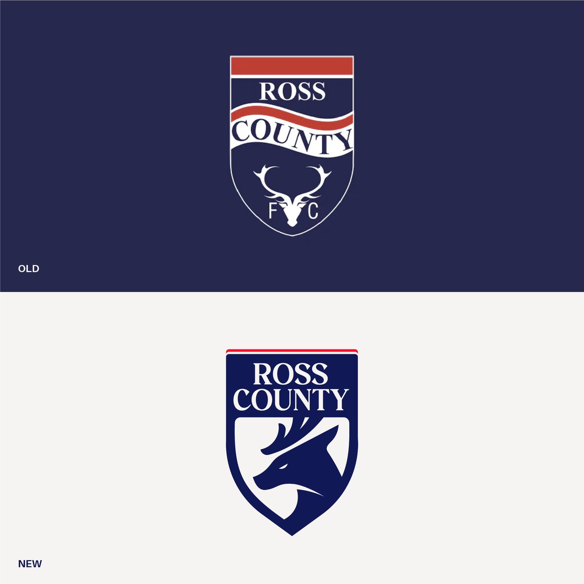visuallymax's tweet image. In a bid to get more into logo and brand design I have had a play around with rebranding Ross County!

All thoughts welcomed, hopefully the start of a big improvement journey in this area.

#footballbranding #logodesign #footballlogo