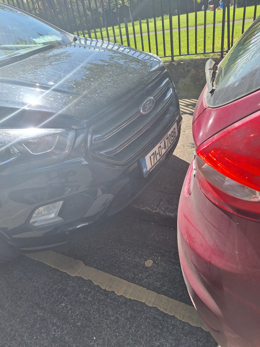 Classic driver entitlement blocking two busses for over 30 minutes, as well as locals trying to get out of their driveways. What double yellow lines? This is why ONLY PHYSICAL BARRIERS WORK. As obviously there will never be enforcement.