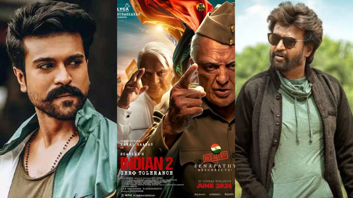 Buzz :  A Grand Pre-Release Event for Indian 2 Promises Cinematic SpectacLe ! 

Global Star @AlwaysRamCharan  Superstar #Rajinikanth  #KamalHaasan #KajalAggarwal #Rakulpreet #Siddarth #Indian2 #GameChanger #WhynotCinemas
