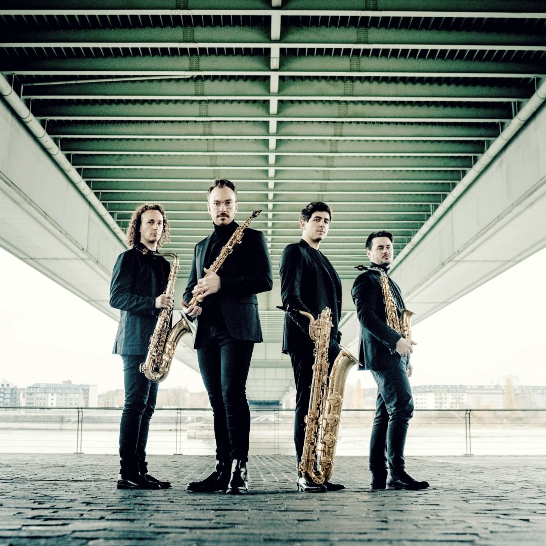 El prestigioso cuarteto de saxofones Fukio Quartet (@Fukios) será el protagonista en el próximo concierto del ciclo Salón del Ateneo. 🗓️ Sábado, 4 de mayo 🕢 19:30h 📍 @ateneodemadrid 🎟️ Entradas: entradium.com/events/salon-d…