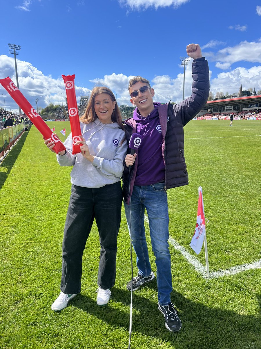 At Celtic Park right now? Join Gerry Lavz, Cushla Rice and the Q Crew at the Ulster Championship GGA Senior Football Championship Semi Final where Tyrone take on Donegal!