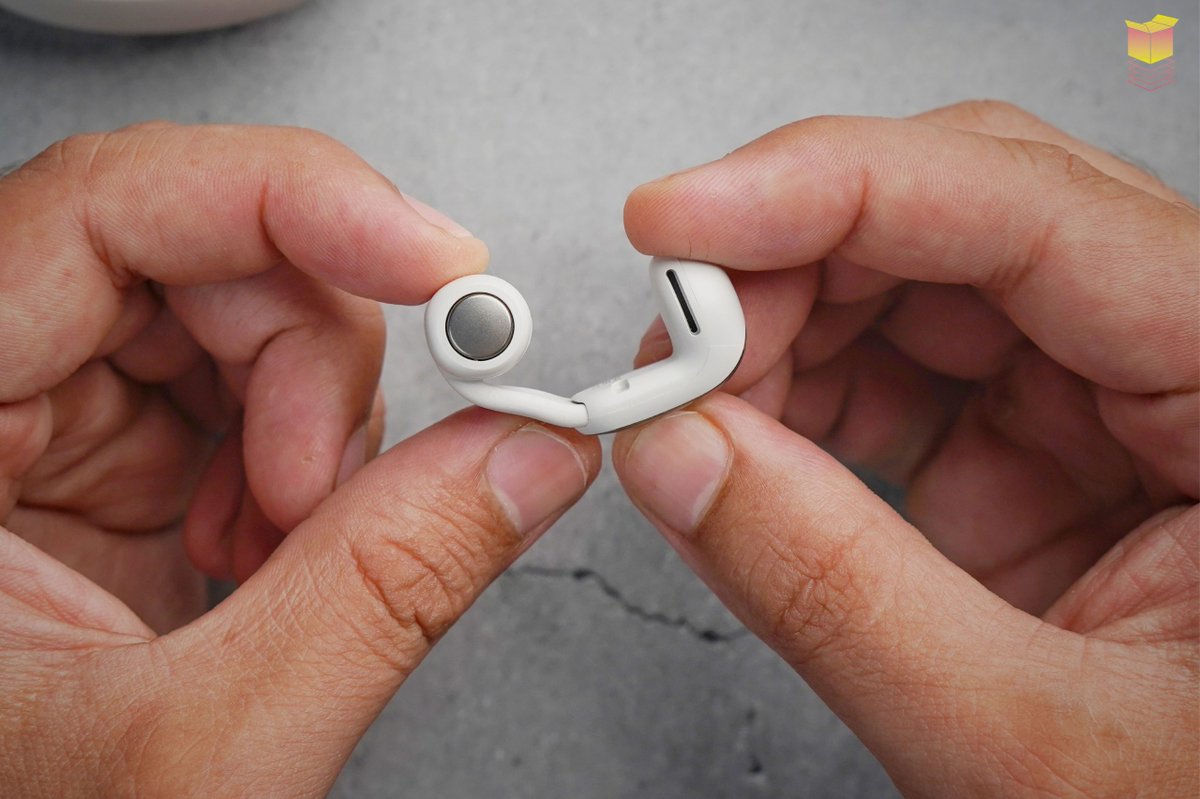 some_bit's tweet image. The new Bose Ultra Open earbuds look unique, can be worn all day without discomfort, and sound surprisingly good. It&apos;s not without its flaws though. My review - croma.com/unboxed/bose-u…