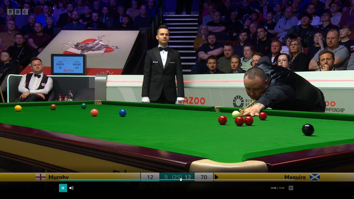 Great win for Stephen Maguire!
Especially while Shaun didn´t play bad!
Hmm,can it be his year to win de #WorldChampionships #ilovesnooker @kellietext