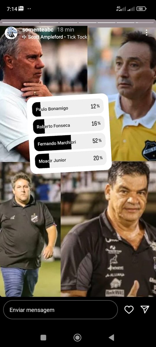 O povão do ABC merece 10 anos de gestão Bira , um locutor fraco e misto, um marketing feito por uma tia que manda corrente pelo zap, um diretor de futebol forasteiro que vai trazer só perna de pau da série A2 do paulistão e um diretor de patrimônio que não aparece no clube.