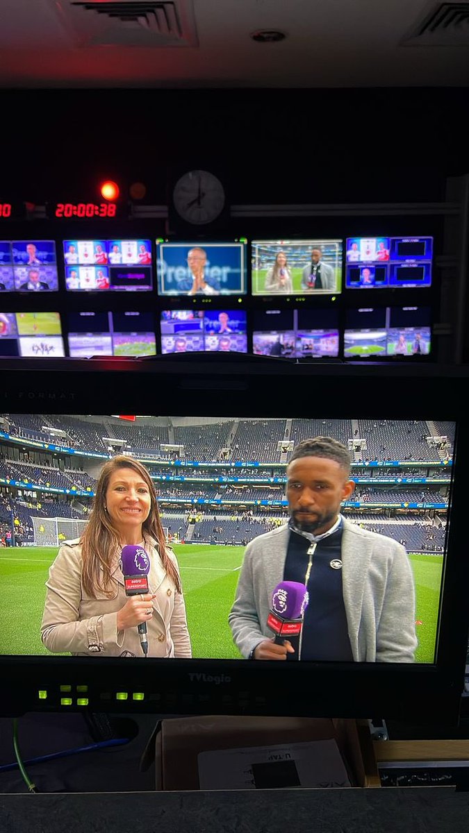 Had a great chat with @IAmJermainDefoe he’s confident Spurs can win today. We chatted a lot about how good Odegaard has been @stadiumastro for the preview