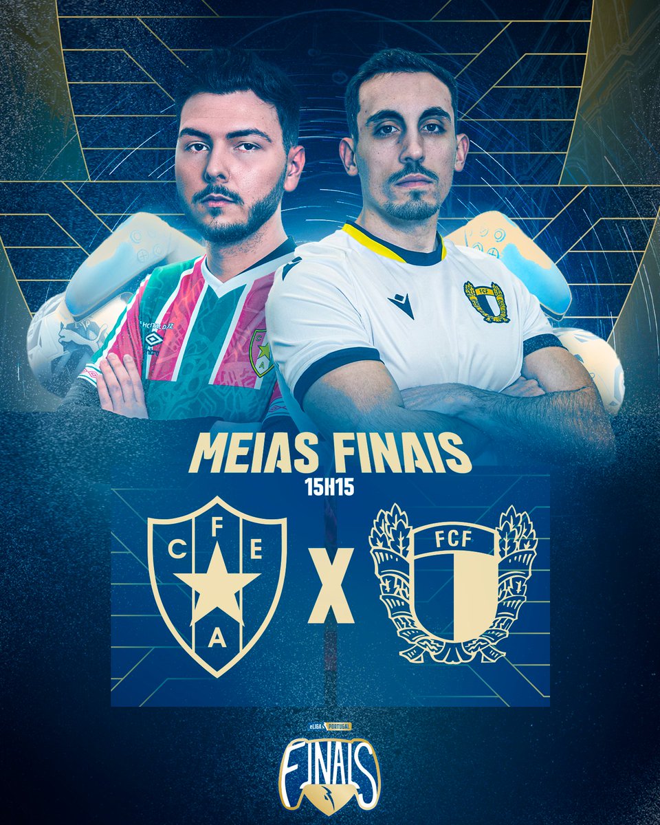 Coimbra tem mais encanto na hora 🎶 de disputar as 𝗙𝗜𝗡𝗔𝗟𝗦! 🏆

As Meias Finais arrancam às 14h e o convite está feito ✉️: anda ter a Coimbra para assistir a tudo ao vivo! 

#eLigaPortugal #ForgingStarsDefyingLimits