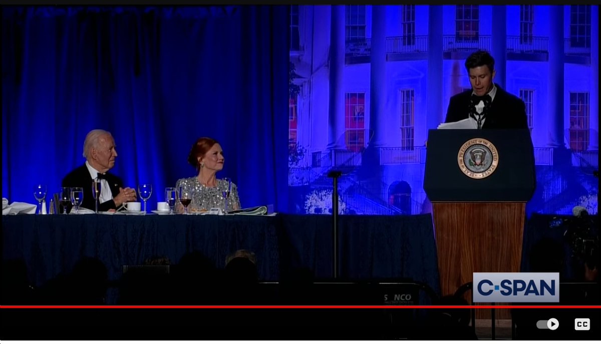 Colin Jost at the White House Correspondents Dinner on his Grandfather, Decency and Joe Biden bluevirginia.us/2024/04/sunday… #whcd2024