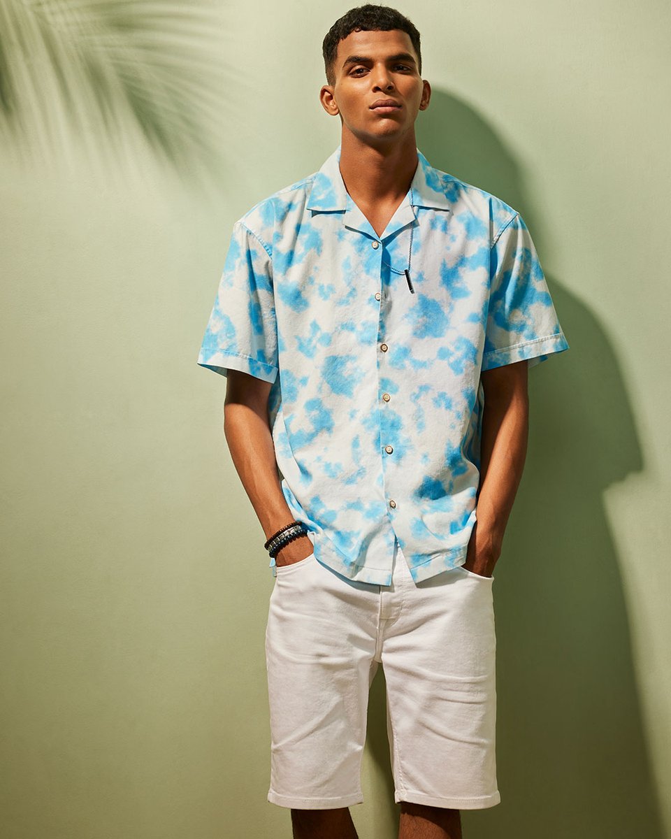 Prints for the sand & sea! 🌴🌊​ ​ Explore our latest apparel from the Spring Summer '24 collection at our stores and pepejeans.in now! #PepeJeansLondon #PepeJeansIndia #TakeMeSomewhere #SS24 #TropicalWear