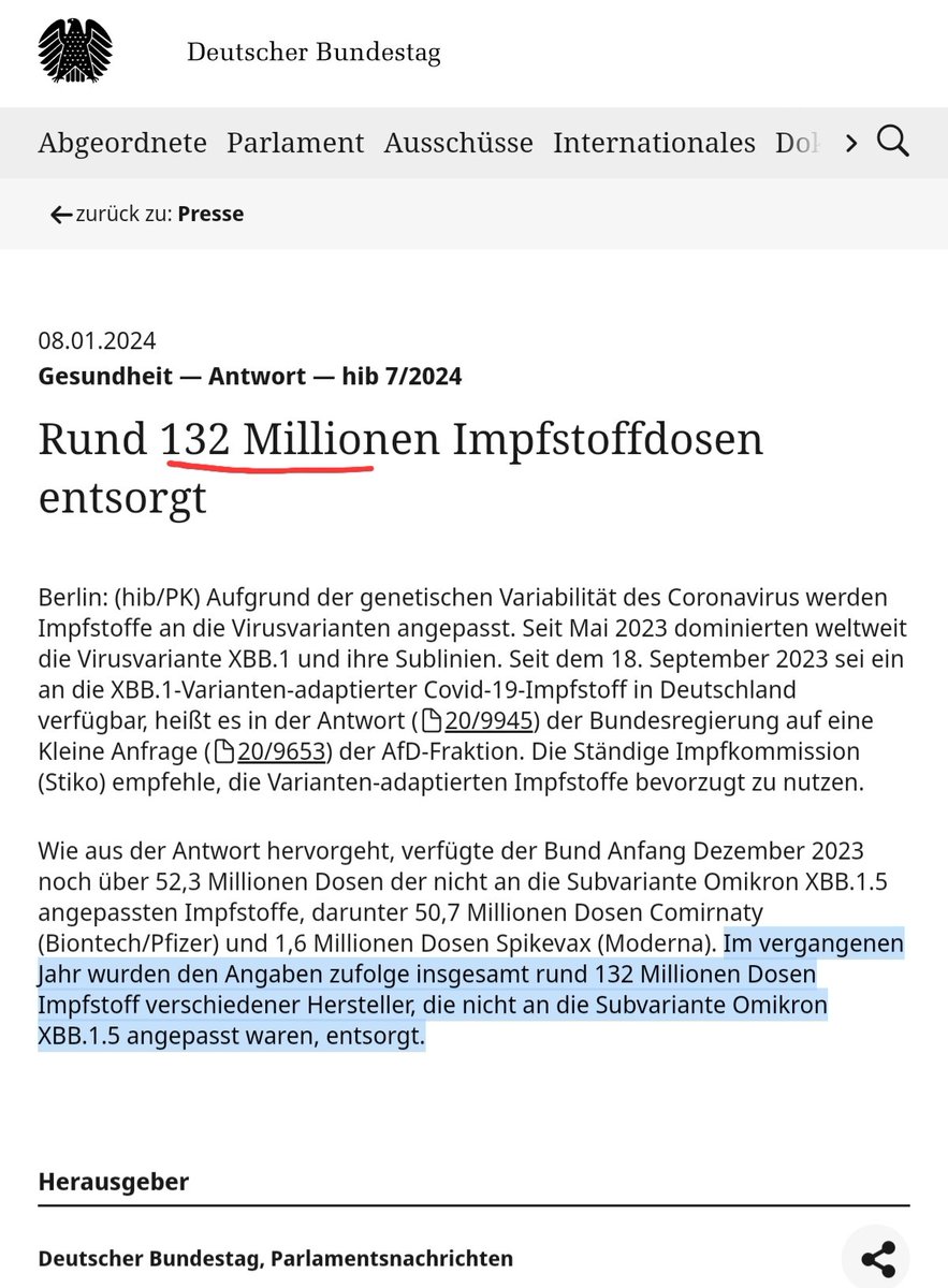 💰Durch Politik organisierten Pandemiemaßnahmen waren für einige Branchen ein lukratives Geschäftsmodell, v.a. #Kinder wurden mit #Corona Massentests unverhältnismäßig traktiert.

Warum wohl möchten #Lauterbach, #Spahn & Co nun keine Details preis!geben?
#RichtigErinnern