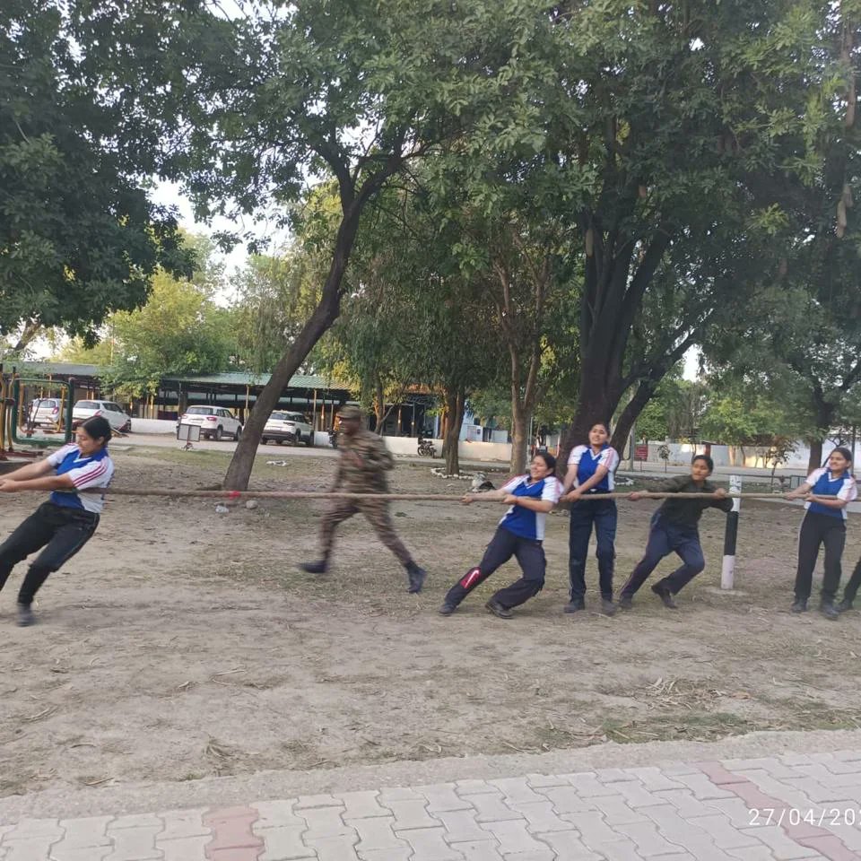 Inspiring day at ATC Cdts started with yoga&amp;PT,tackled obstacle trg,Drill parades &amp;specialized classes followed,featuring a motivating lecture by Dr.Juhi Mohan,NCC Alumni &amp; RadioJockey.The day ended with Tug of War final.Proud of everyone's enthusiasm 
&amp; effort.
<a href="/SpokespersonMoD/">Ministry of Defence, Government of India</a>