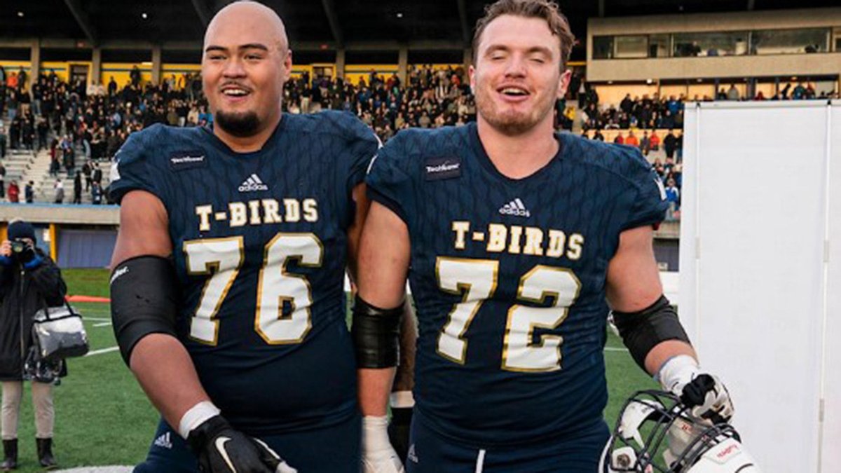 Five years ago Giovanni Manu was an unknown player even by most Canadian universities, but Saturday the Lions selected him in the #NFLDraft. @FarhanLaljiTSN on how the offensive lineman got on the NFL scouts' radar, and more on a busy day for 🇨🇦 players: tsn.ca/nfl/video/~288…