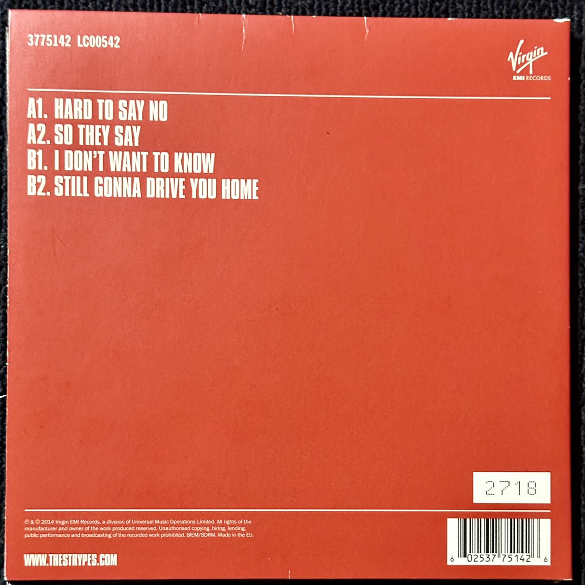 wikeith's tweet photo. RSD PAUL WELLER編
THE STRYPES / 4 TRACK MIND
2014 RSD
一応Still Gonna Drive You Homeはアニキによるプロデュース
ltd No. 付きですが2718
ストライプスは衝撃の10代バンド
嵐の様に現れてあっという間に去ってしまった感が強いけど観に行ったライヴは鮮烈だった #strypes #paulweller #rsd https://t.co/KApsJ4PtTO