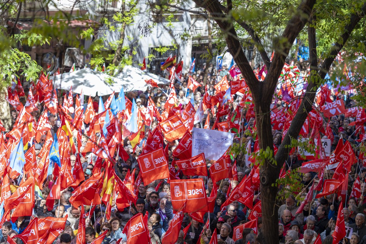 Hoy, 28 de abril, se cumplen 5 años de la victoria del PSOE en las elecciones generales de 2019. 5 años de trabajar para mejorar la vida de la gente, enfrentándonos a una oposición obstinada en su empeño por deslegitimarnos. Ayer la calle dijo basta. El poder no les pertenece.