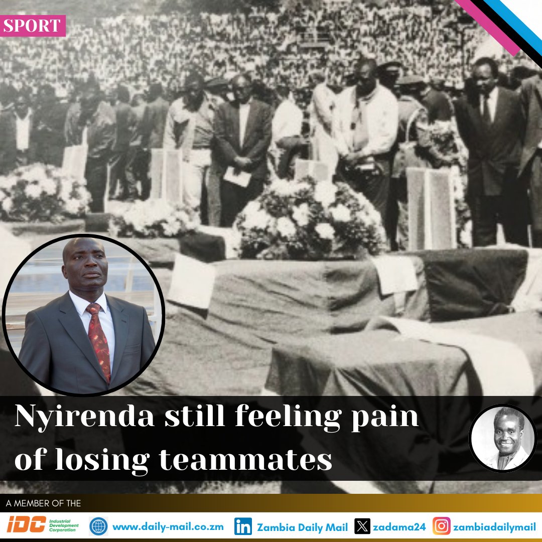 FORMER national team striker Wedson Nyirenda says the pain of losing his brothers in the 1993 Gabon air crash is still raw. READ MORE: shorturl.at/sGLNT