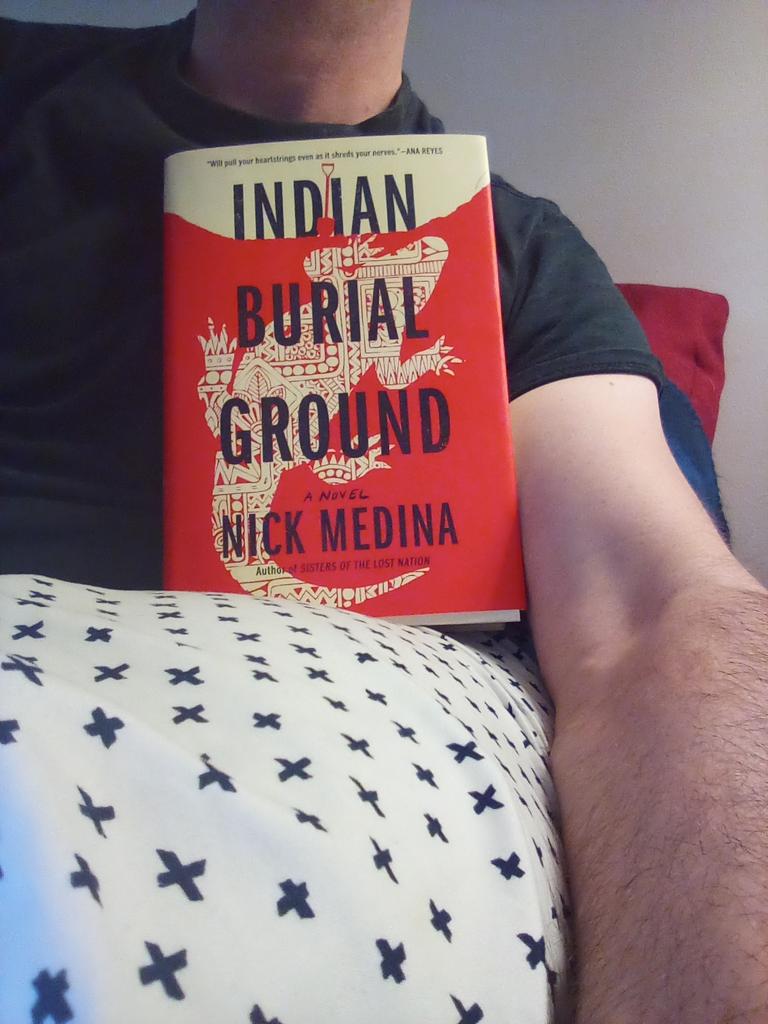 I love @MedinaNick's edge-of-your-seat writing style.  Add 'Indian Burial Ground' to your reading pile. ❤️📚#WritingCommunity #writers #writerslift #bookboost #BooksWorthReading