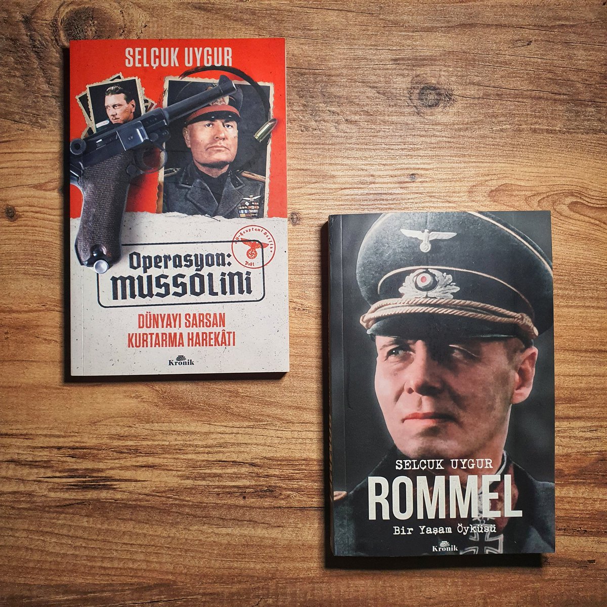 Operasyon: Mussolini sonrasında Selçuk Uygur'un ikinci kitabı Rommel çıktı, konu özelinde Türkçe literatüre önemli bir katkı oldu, Çöl Tilkisi'ni detaylıca okumak isteyen okurlar bu kıymetli biyografi çalışmasını kaçırmasın, emeğine sağlık, kitap incelemesi yakında.