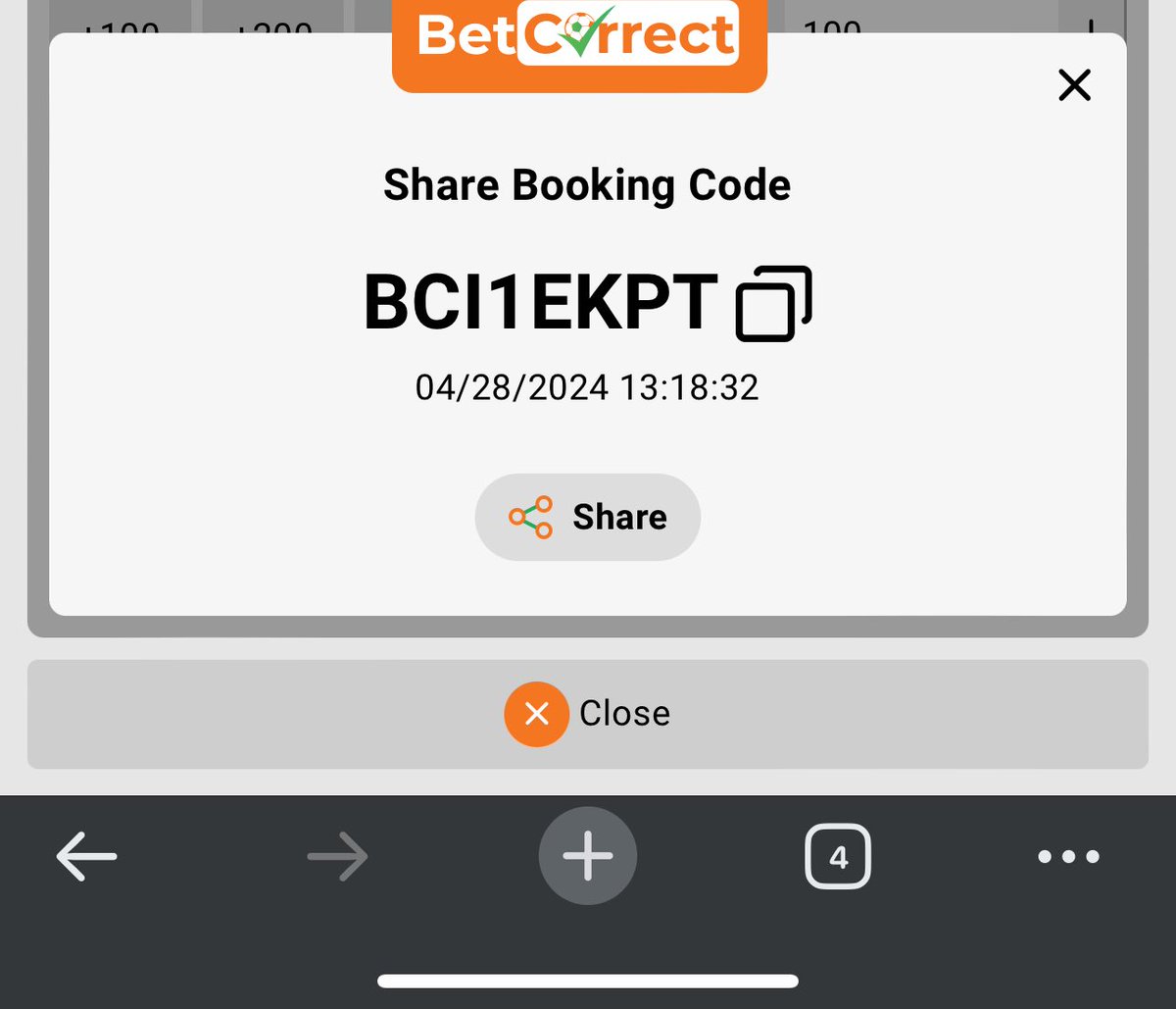 11 Odds of the day on Betcorrect Code >> BCI1EKPT REGISTER HERE>> betcorrect.com Don’t miss out🔞