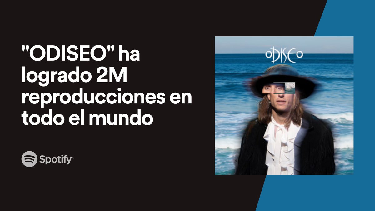 Peripecia (@peripecia_es) on Twitter photo Gracias a tod@s por el cariño a ODISEO de <a href="/MARTIN_CEBALL0S/">MARTÍN CEBALLOS</a> 🫶🏼
open.spotify.com/album/2IeWimAG… Gracias a tod@s por el cariño a ODISEO de <a href="/MARTIN_CEBALL0S/">MARTÍN CEBALLOS</a> 🫶🏼
open.spotify.com/album/2IeWimAG…