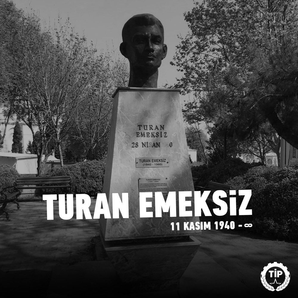İstanbul Üniversitesi öğrencisi #TuranEmeksiz, 64 yıl önce bugün kolluk kuvvetleri tarafından Beyazıt'ta katledildi.

Mücadelesi sürüyor, kavgası büyüyor. Turan Emeksiz'e sözümüz devrim olacak!