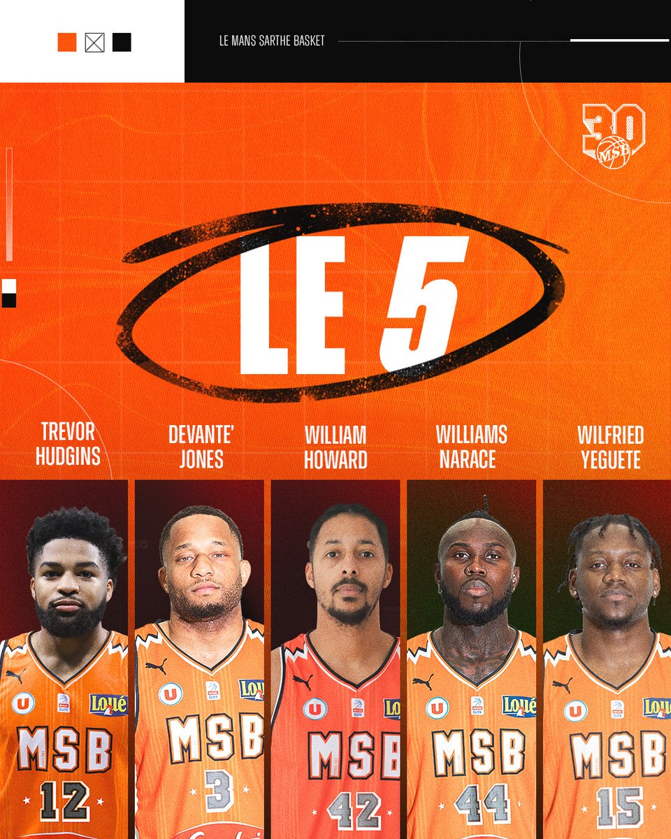 Un 5 habituel pour démarrer face au Portel 🫡 #GoMSB 🦁