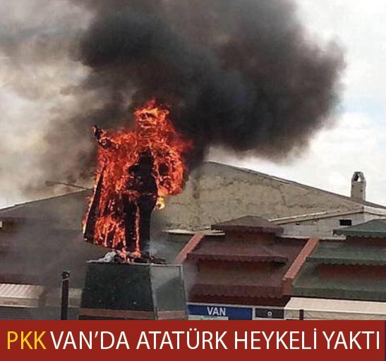 @mutlu_unitezim Kadir Mutlu, bunları Kandil Dağı'ndan mı yazıyorsun? Daha önce senin arkadaşların da Atatürk heykellerini yakmıştı.