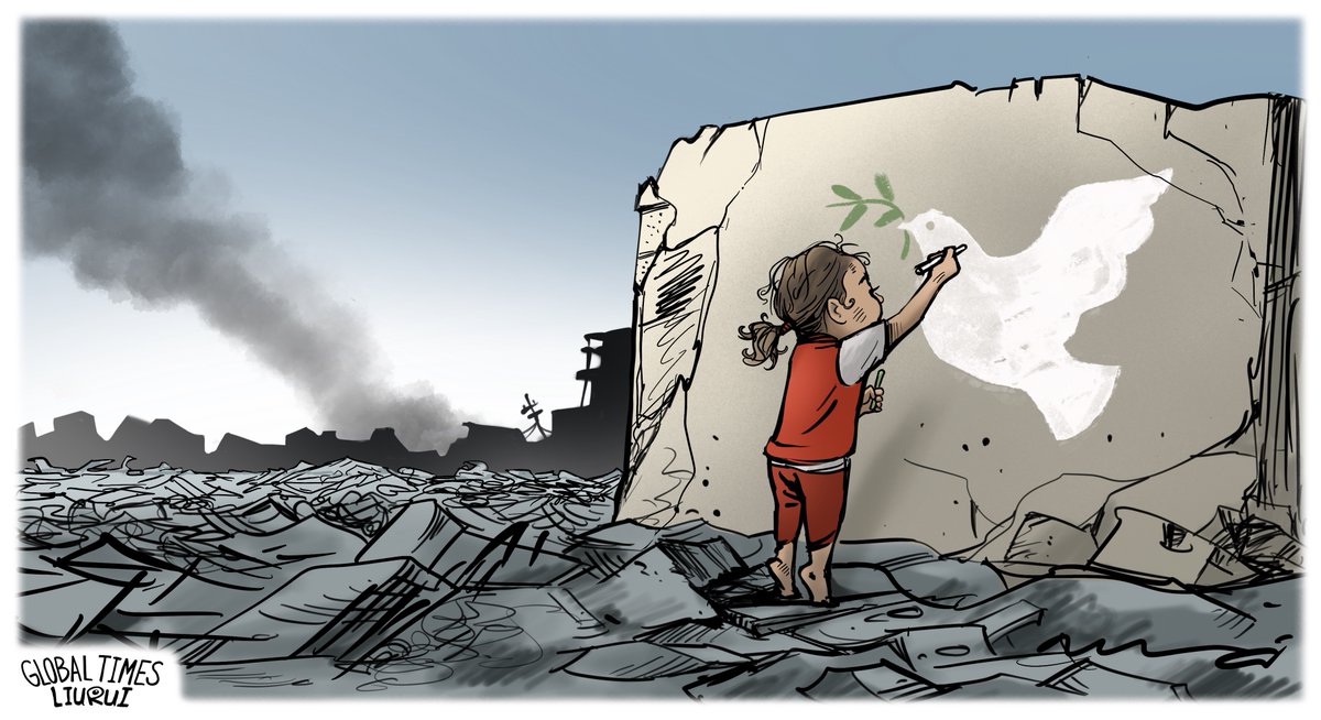 Will peace return to #Gaza? 加沙地带能否重见和平？