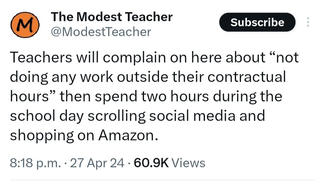 #onted faces enough criticism and assumptions from countless ignorant individuals who tear us down constantly. We certainly don't need colleagues making ridiculous generalizations and adding fuel to the fire. Absolutely brutal. Do better.