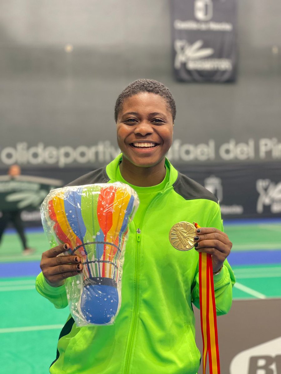 *Kwara Gov congratulates para-badminton star Bolaji on historic wins*

Governor @RealAARahman has congratulated Kwara-born Nigeria’s star Mariam Bolaji on her gold medal win at the Spanish Para Badminton International 2024 in Toledo, Spain.