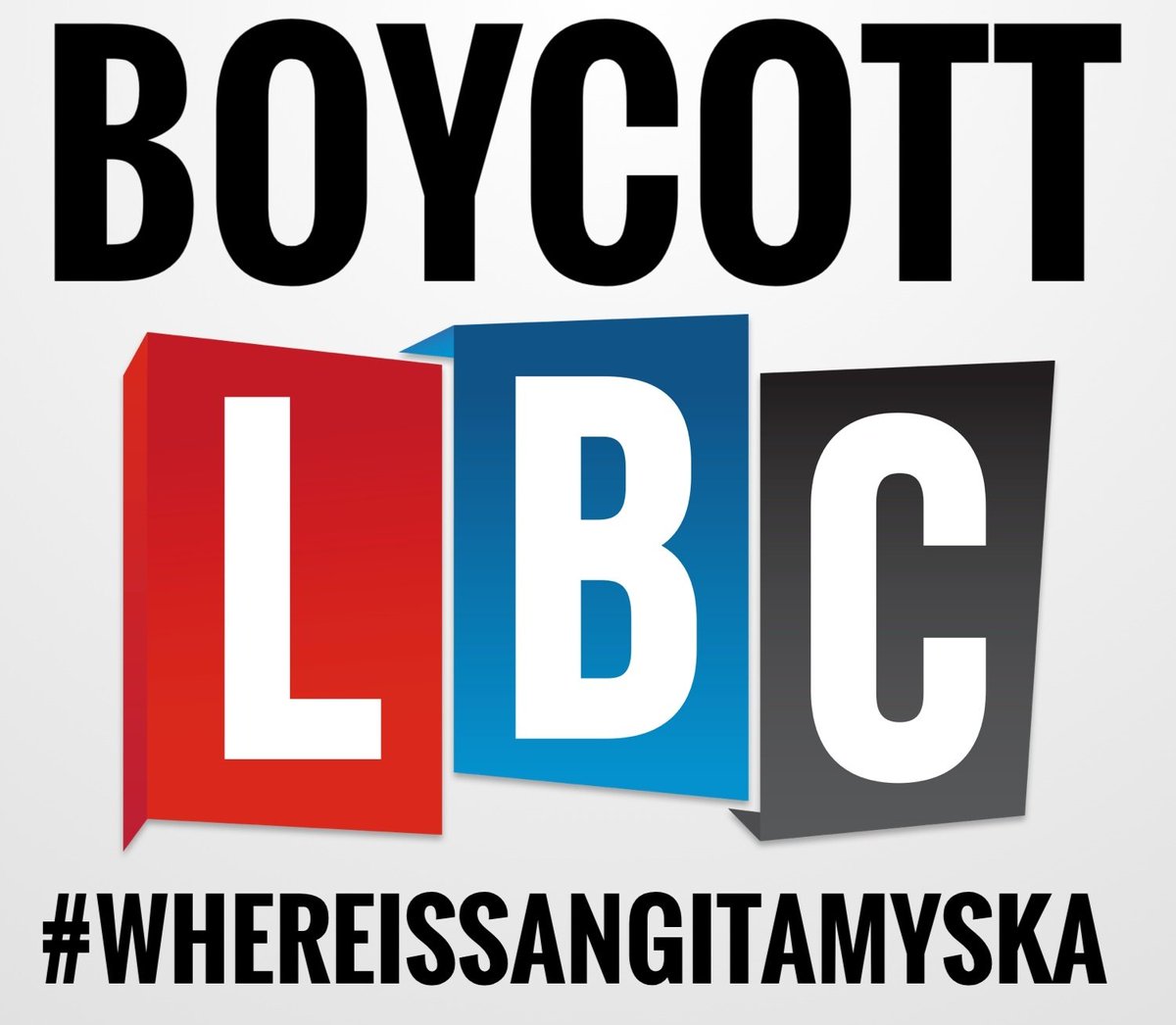@LBC @drechsler_paul Time to boycott LBC #WhereisSangitaMyska
